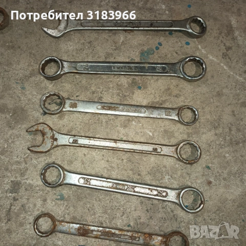 голям лот инструменти. лули и звезди  40 броя ., снимка 3 - Ключове - 53916376