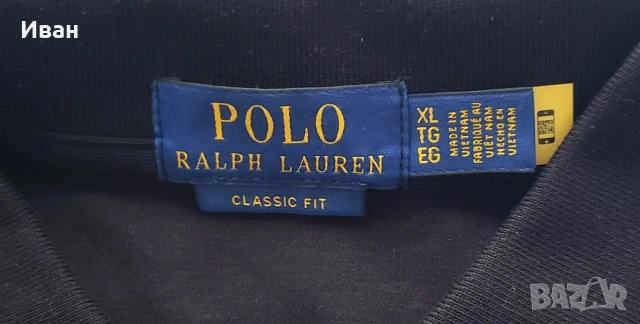 Нова оригинална фланелка Polo Ralph Lauren classic fit - размер XL, L, M - 100% памук, снимка 12 - Тениски - 54072440