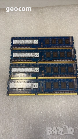 16GB (4x4GB) DDR3 SK-Hynix PC3-12800U (1600Mhz,CL-10,КИТ)