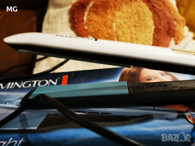 Преса за коса Remington Shine Therapy S8500, 230 градуса, LCD, Бяла, снимка 3 - Преси за коса - 51636532