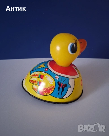 Стара Механична Играчка Пате , снимка 3 - Колекции - 53864009