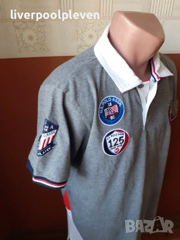 👉US Polo ASSN Original XL ефектна, снимка 2 - Тениски - 54242268