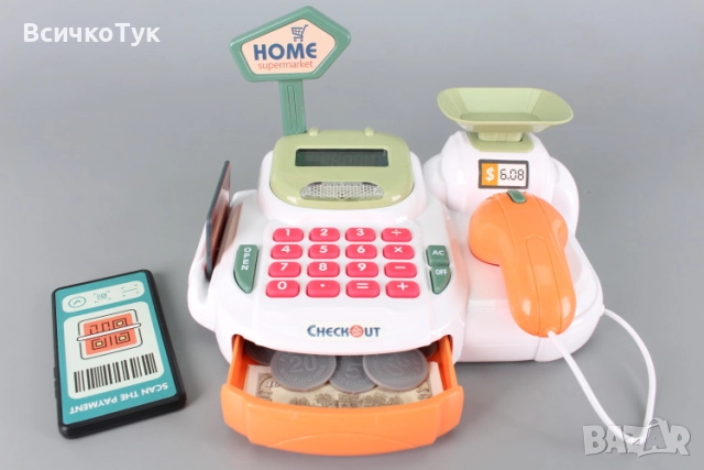 ✨Детски комплект касов апарат и аксесоари, снимка 2 - Други - 52770531
