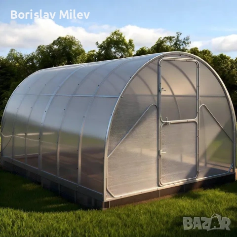 Оранжерия с поликарбонатно покритие, снимка 5 - Оранжерии - 53461852