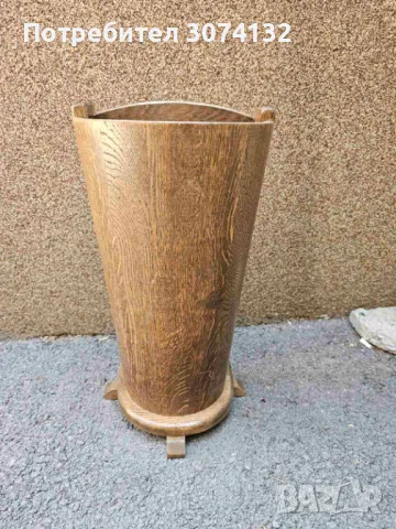 Масивна дъбова стойка за чадъри, снимка 3 - Други стоки за дома - 49754568