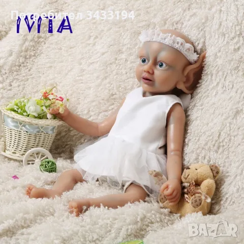 Реалистична кукла Ivita, снимка 13 - Кукли - 48316474