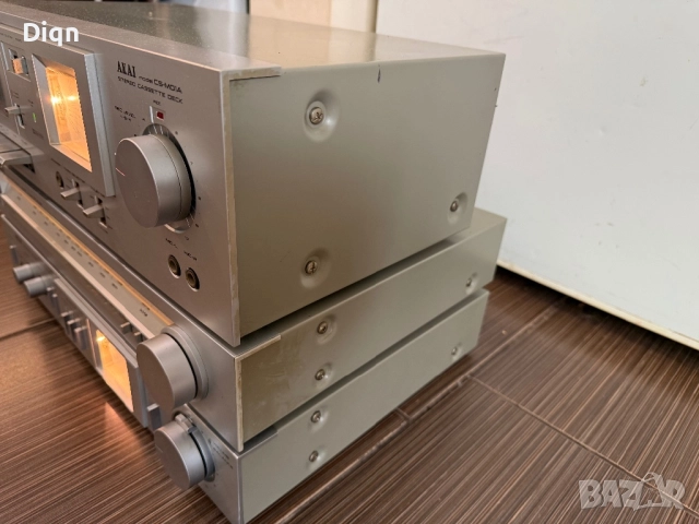 Акай Akai Стерео усилвател , Тунер , Дек , снимка 6 - Ресийвъри, усилватели, смесителни пултове - 51688014