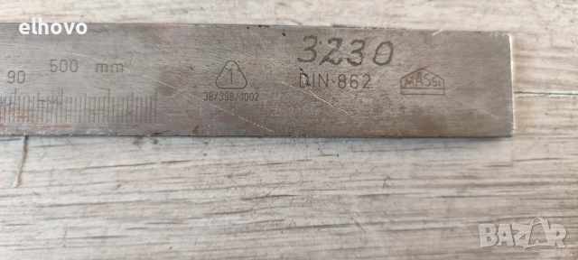 Голям шублер Massi DIN 862#1, снимка 7 - Други инструменти - 52810382