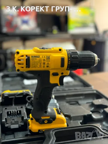 Акумулаторен винтоверт Dewalt DCD710, снимка 4 - Винтоверти - 46967425