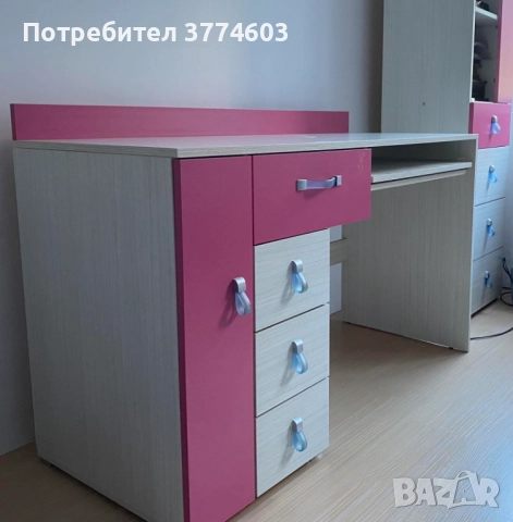 Продавам мебели за детска стая за момиче, снимка 6 - Мебели за детската стая - 51737528