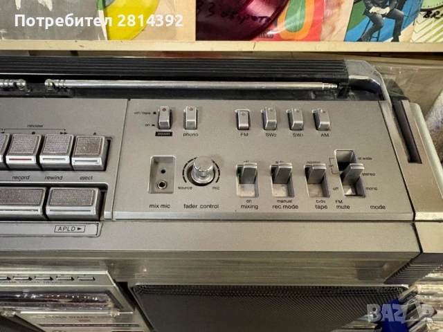 Касетофони SHARP GF-9494 GF-666 GF-7474, снимка 16 - Радиокасетофони, транзистори - 54129629