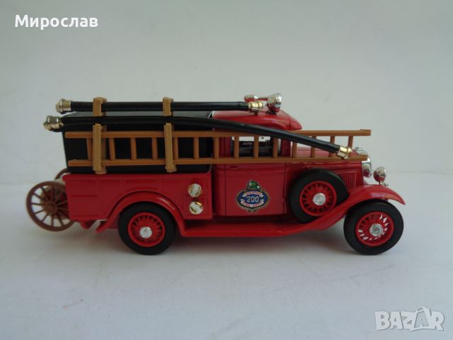 1:43 ELIGOR FORD 1932 ПОЖАРНА ИГРАЧКА КОЛИЧКА МОДЕЛ, снимка 3 - Колекции - 45994956