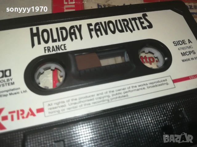 HOLIDAY FAVORITES-ORIGINAL TAPE 0308251800, снимка 9 - Аудио касети - 51237858