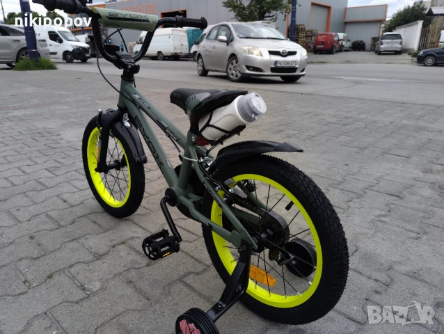 BYOX Велосипед 16" MONSTER зелен, снимка 9 - Велосипеди - 53558726