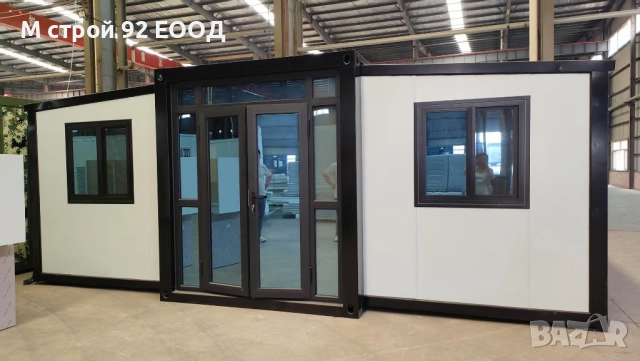 Сглобяема къщичка контейнер 37м2 М СТРОЙ 92 Стара Загора готова къща или офис, снимка 14 - Къщи - 51308006