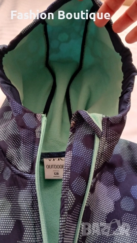 Детска ветрова с полар отвътре, размер 128, снимка 9 - Детски якета и елеци - 51932488