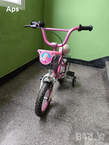 Детско колело с помощни колела, снимка 2 - Велосипеди - 53451932