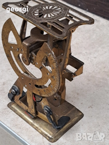 стара пощенска везна антика 23/4, снимка 5 - Антикварни и старинни предмети - 52301126