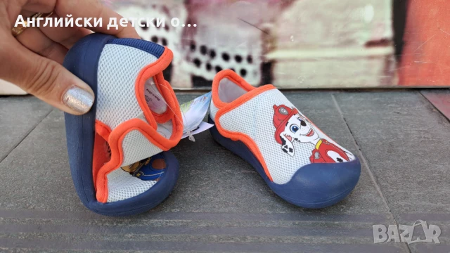 Английски детски кецки с Paw Patrol-George, снимка 5 - Детски пантофи - 50862585