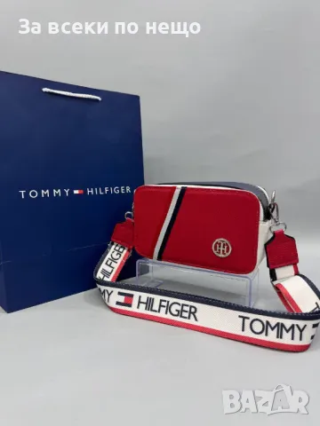 Дамска чанта с дълга дръжка за през рамо Tommy Hilfiger - Налични различни цветове Код D1351, снимка 4 - Чанти - 47975068