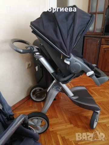Детска количка STOKKE XPLORY 3 в 1 , снимка 12 - Детски колички - 50928020