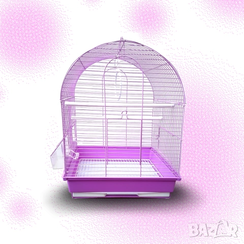 Клетки за папагали, канарчета и други птички. Клетка за вълнист папагал. Малка клетка за папагал, снимка 2 - За птици - 33498408