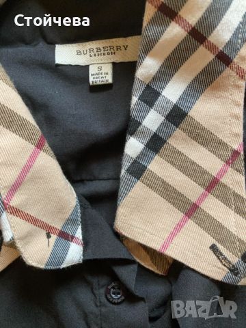 Мъжка риза Бърбъри Burberry , снимка 4 - Ризи - 46747595