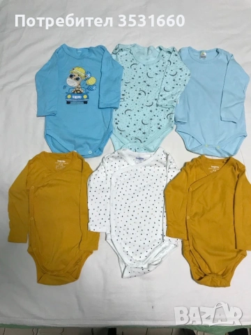 ЛОТ - бебешки дрешки, снимка 2 - Бебешки блузки - 53768613