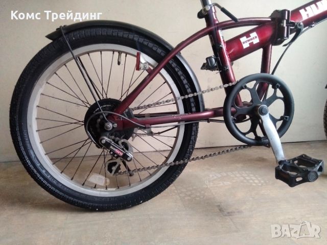 Сгъваем велосипед HUMMER 20" (2), снимка 6 - Велосипеди - 45821683
