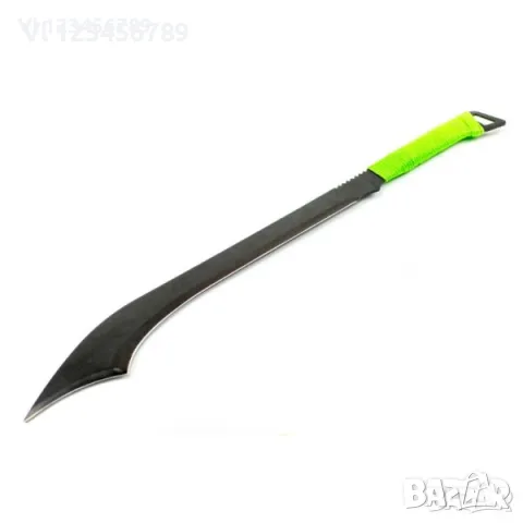 Мачете масивно голямо Zombie Apocalypse killer Green Handle, снимка 4 - Ножове - 47564961