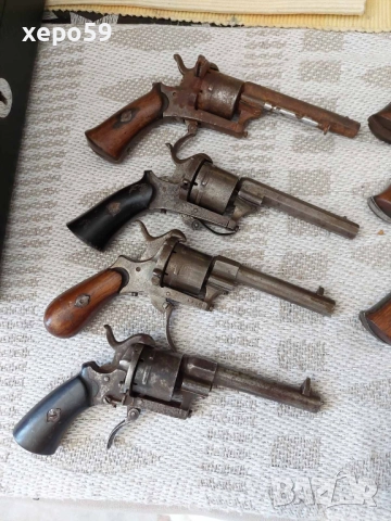 Лот капсулни пистолети Лефуше 200 евро. за брой, снимка 5 - Антикварни и старинни предмети - 52589925