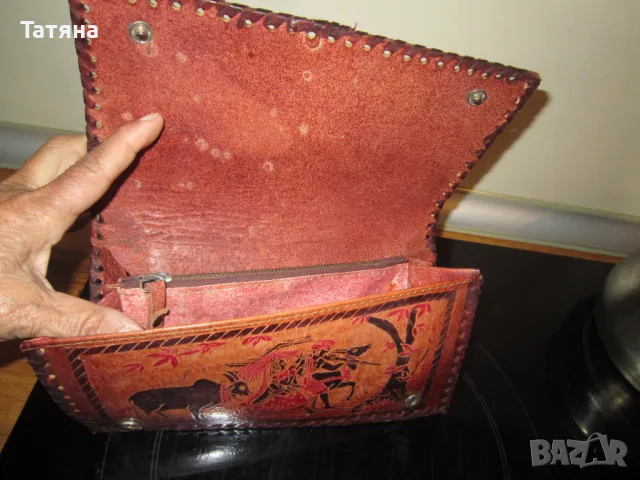  РАНИЦА  КОЖА;  ПОРТМОНЕ-ЧАНТИЧКА; портмоне;, снимка 6 - Чанти - 14030531