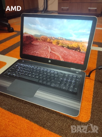 Hp Pavilion 15 Тъчскрийн/ AMD A9 2.9GHz/16GB DDR4/256GB SSD, снимка 7 - Лаптопи за игри - 52516900