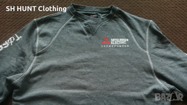 MITSUBISHI ELECTRIC Work Fleece размер M / L работна блуза W4-732, снимка 6 - Блузи - 53048462