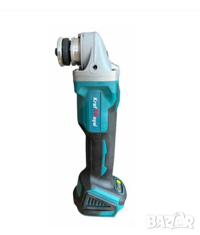 Комплект акумулаторен ъглошлайф син 95лв, снимка 2 - Други инструменти - 52556449