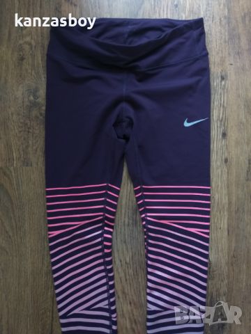 Nike W NK PWR FLSH EPIC LX TGHT - страхотен дамски клин М КАТО НОВ, снимка 4 - Клинове - 46059718