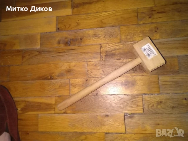 Чук от бук квадратен за месо нов