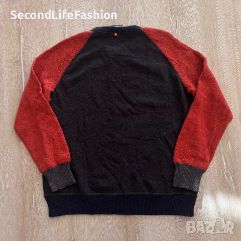 Hugo Boss Orange мъжки пуловер памук вълна XXL, снимка 9 - Пуловери - 52180400