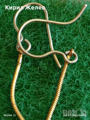 Ефектни линейни сребърни обеци инкростация на кристали Сваровски 53068, снимка 8 - Обеци - 53073647