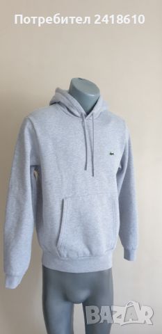 Lacoste Classic Fit  Hoodie Mens Size 3 - S НОВО! ОРИГИНАЛ! Мъжка Качулка !, снимка 5 - Суичъри - 46042012