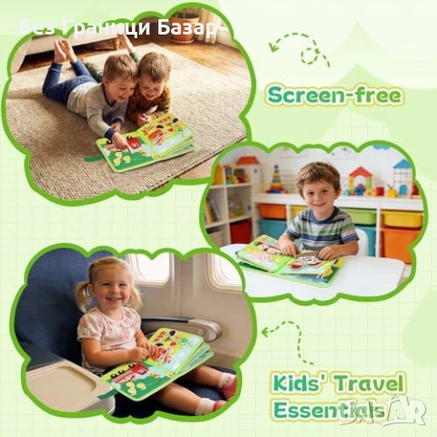 Нова Монтесори фермерска книжка 25 в 1 за фина моторика 1+ години дете, снимка 5 - Образователни игри - 54100299