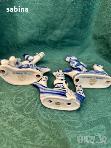 Руски фигурки/статуетки Гжел/Гжель, снимка 3 - Колекции - 52253793