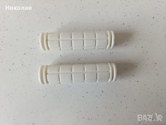 Ръкохватки, Грипове за велосипед, бели, снимка 3 - Аксесоари за велосипеди - 53933378