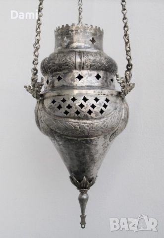 Старинно кандило сребро 19 век