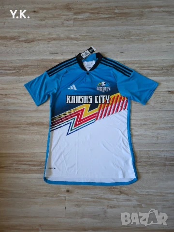 Оригинална мъжка тениска Adidas AeroReady x Sporting Kansas City / Season 24 (Third)