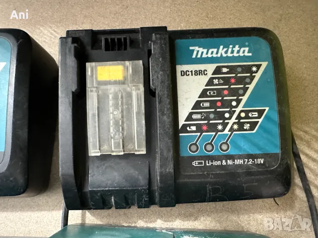 Зарядно - Makita 18 V li ion , снимка 3 - Други машини и части - 45819832