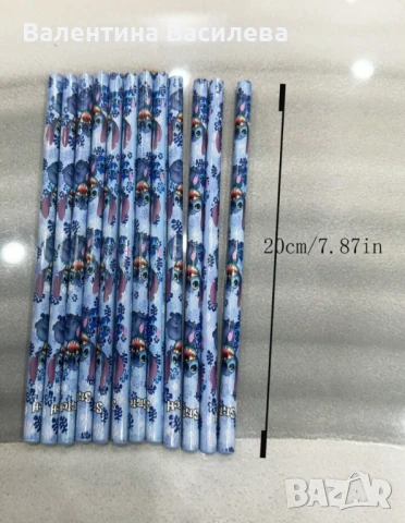 Моливи Стич, 2бр.-1лв, снимка 2 - Ученически пособия, канцеларски материали - 50736574