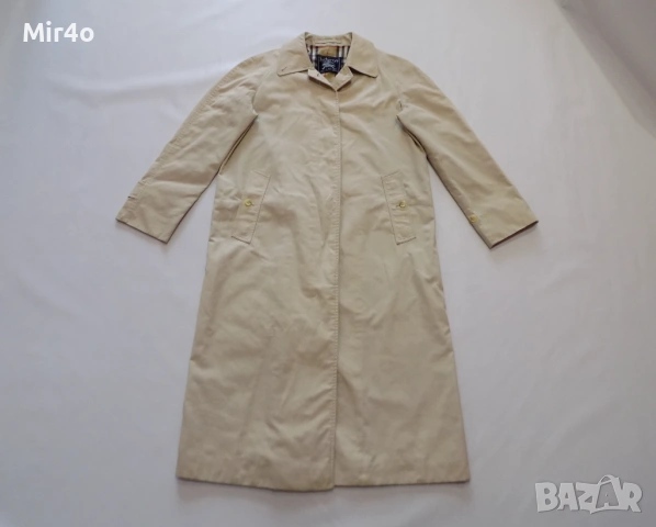тренч burberrys vintage retro палто шлифер яке горнище худи суичър блуза фанела дамски оригинал M/L