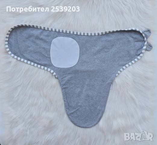 Антистрес пелена за бебе от 0 до 3 месеца, снимка 3 - Спално бельо и завивки - 51197963
