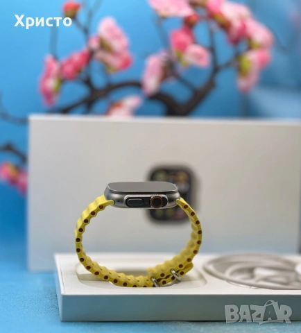 ГАРАНЦИОНЕН!!! Смарт часовник Apple Watch Ultra 2, 49 мм, Cell, Titanium , снимка 7 - Смарт часовници - 53436599